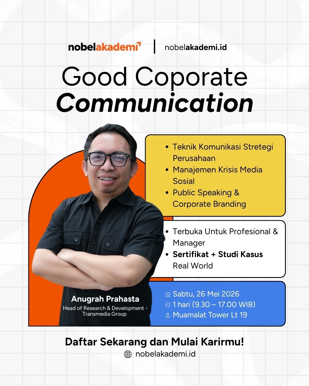 Good Corporate Communication Training